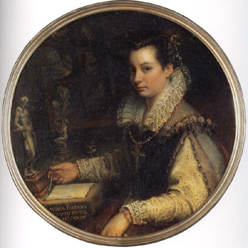 Lavinia Fontana Self portrait